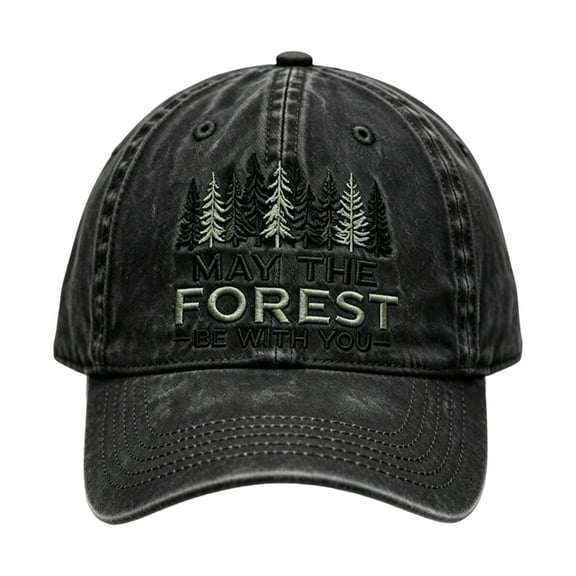 ZELVINN Stylish Cotton Baseball Hat with Embroidery Unisex Casual Cap Breathable Lightweight Perfect for Outdoor Activities