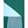 thumbnail image 6 of DPOIS Women's Lyrical Dance Costume Color Block Ballet Leotard Dress Green XS, 6 of 7