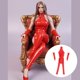 thumbnail image 5 of sintética para mujer, de acción de de Kuk TTL CY , rojo Hugo Traje de figura de acción, 5 of 10