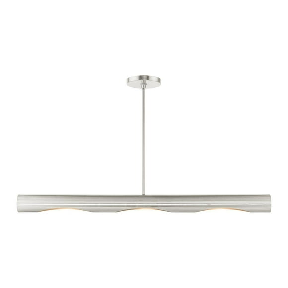 Three Light Linear Chandelier