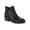Black, variant on Womens Stevie Faux Suede Ankle Booties