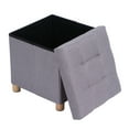 thumbnail image 3 of Foot Rest Stool, Storage Storage Ottoman Folding Storage Ottoman Folding Ottoman With Storage With  For Living Room Bedroom For Hallway For Footrest, 3 of 8