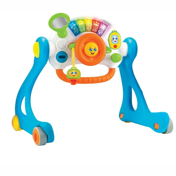 Winfun 0846 5-in-1 Driver Play Gym and Baby Walker for 3 to 36 Months