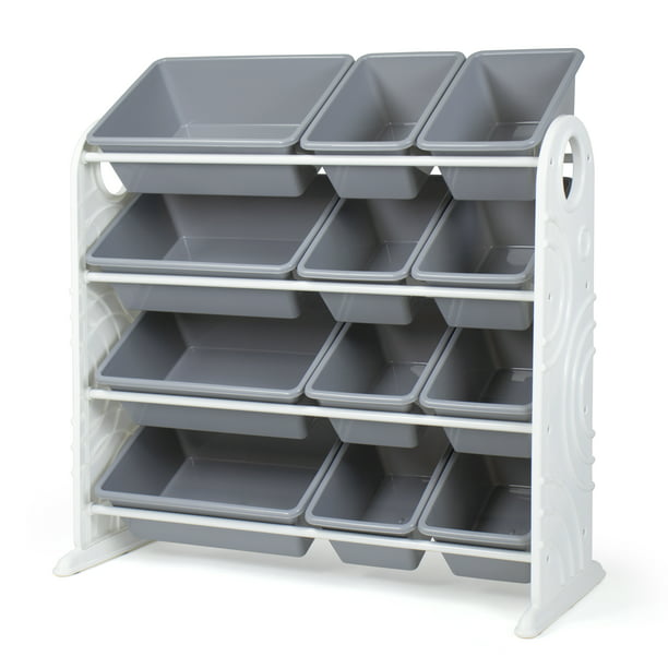 Storage Bins, Metal Storage Shelves With Baskets