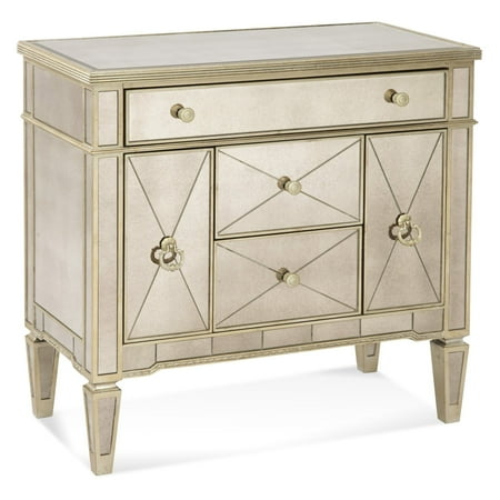 - Bassett Mirror Borghese Mirrored Hall Chest