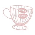 thumbnail image 1 of Lipstore Coffee Pod Holder Coffee Capsule Organizer Large Capacity Snack Storage Basket Container for Table Kitchen Hotel Dinning Room Pink, 1 of 8