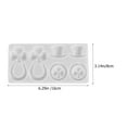 thumbnail image 4 of Shisuyan Pendant Casting Mold Transparent 1 Set 6.3x3.1in Silicone Jewelry Making Tools, 4 of 9
