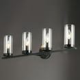 thumbnail image 2 of 25258CLBK Maxim Lighting Sentinel - 4 Light Bath Vanity-8 Inches Tall-Black Finish, 2 of 5