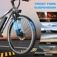 thumbnail image 6 of ASKGO G26 Pro Electric Bicycle for Adults, 500W Rated Mountain Ebike 48V 7.8Ah Removable Battery 25MPH, 20-35 Miles Range, Ages 16+, UL2849, 6 of 14