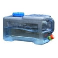 thumbnail image 7 of 5/8/10/12/15L Water Container with Tap Outdoor Water Bucket Large Capacity Water Storage Tanks Camping Drinking Bucket, 7 of 7