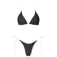 thumbnail image 5 of Afdoent Tankini Swimsuits For Women Bikini Beachwear Tie Side Two Piece Swimsuit For Summer Pool Party Water Activities Bathing Suit For Vacation, 5 of 6
