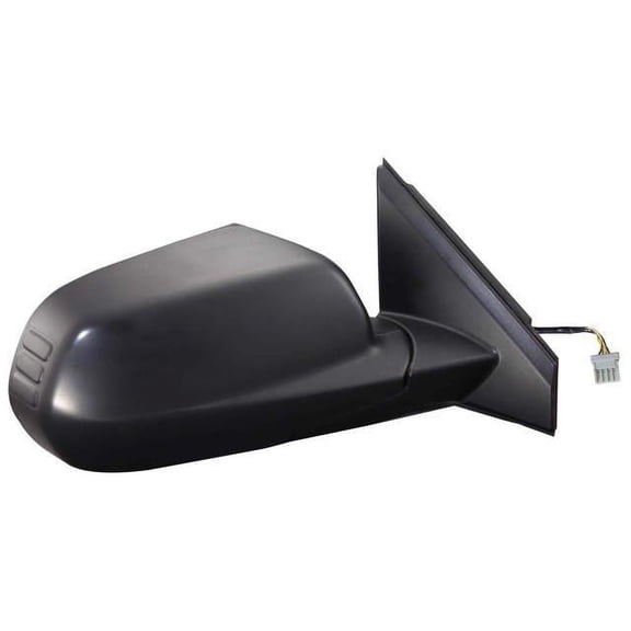63027H - Fit System Passenger Side Mirror for 07-11 Honda CR-V EX-L Model, black, PTM, foldaway, Heated Power Fits select: 2008-2011 HONDA CR-V EXL