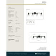 thumbnail image 3 of Millennium Lighting  Lauryn 3/4 Light Vanity Fixture 4 Light - Matte Black, 3 of 5