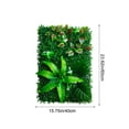 thumbnail image 3 of Artificial Hedge Fence, Expandable Faux Leaf Screen Panel Decorative Wall, Plastic Privacy Hedge Panel for Balcony Garden Fence Outdoor, 3 of 6