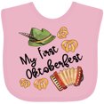 thumbnail image 3 of Inktastic My 1st Oktoberfest Green Hat Accordion and Pretzels Boys or Girls Baby Bib, 3 of 4