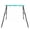 Blue, variant on Tcbosik Swing Frame, Heavy Duty Metal Swing Stand with Ground Stakes for Outdoor, Backyard, Playground, Blue (Stand Only)