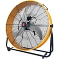 thumbnail image 1 of Bingirl Ventilateur à Tambour Industriel à Haute Vélocité de 30 Po 7592 CFM Ventilateur de Plancher à Haute Puissance avec 3 Réglages de Vitesse Rotation à 360 Degrés Réglage d'Inclinaison Circulateur d'Air Portable avec Construction Métallique Robuste pour, 1 of 6