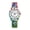 B, variant on Avaner Stretch Band Watches for Women Men: Bohemia Football Theme Easy Reader Elastic Band Watch Large Face Big Number Analog Quartz Bracelet Watch Expansion Band Wristwatch