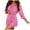 Hot Pink Robes for Women, variant on CFLVAEK Silk Robes for Women Knee Length Kimono Robe Lightweight Long Sleeve Sleepwear with Belt Hot Pink Free Size