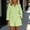 Green, variant on Floleo Women Striped Two Piece Co Ord Outfits, Turn Down Collar Button Down Roll Sleeve Blouse Elastic Waist Cuffed Shorts Casual Matching Suit With Side Pockets (Blue,M)