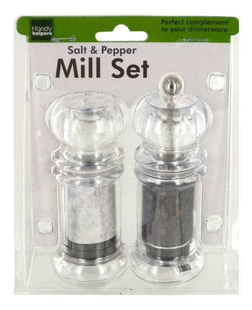 Salt Shaker and Pepper Mill Set