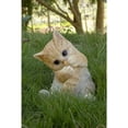thumbnail image 2 of Hi-Line Gift Ltd. Orange Tabby Kitten Playing with Tail, 2 of 7