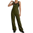 thumbnail image 2 of Tqcoqu Womens Wide Leg Jumpsuits Adjustable Strap Casual Loose Fit with Pockets,Army Green,Women's S-XXL, 2 of 9