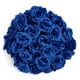 thumbnail image 3 of Flores Artificiales Cabezas de Flores de Rosas de Seda, 150 Piezas (Azul Oscuro), 3 of 5