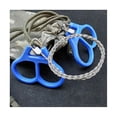 thumbnail image 2 of Tronçonneuse Mini en Acier Inoxydable Kit de Survie d'Urgence pour Randonnée Camping Survie d'Urgence Bleu, 2 of 4