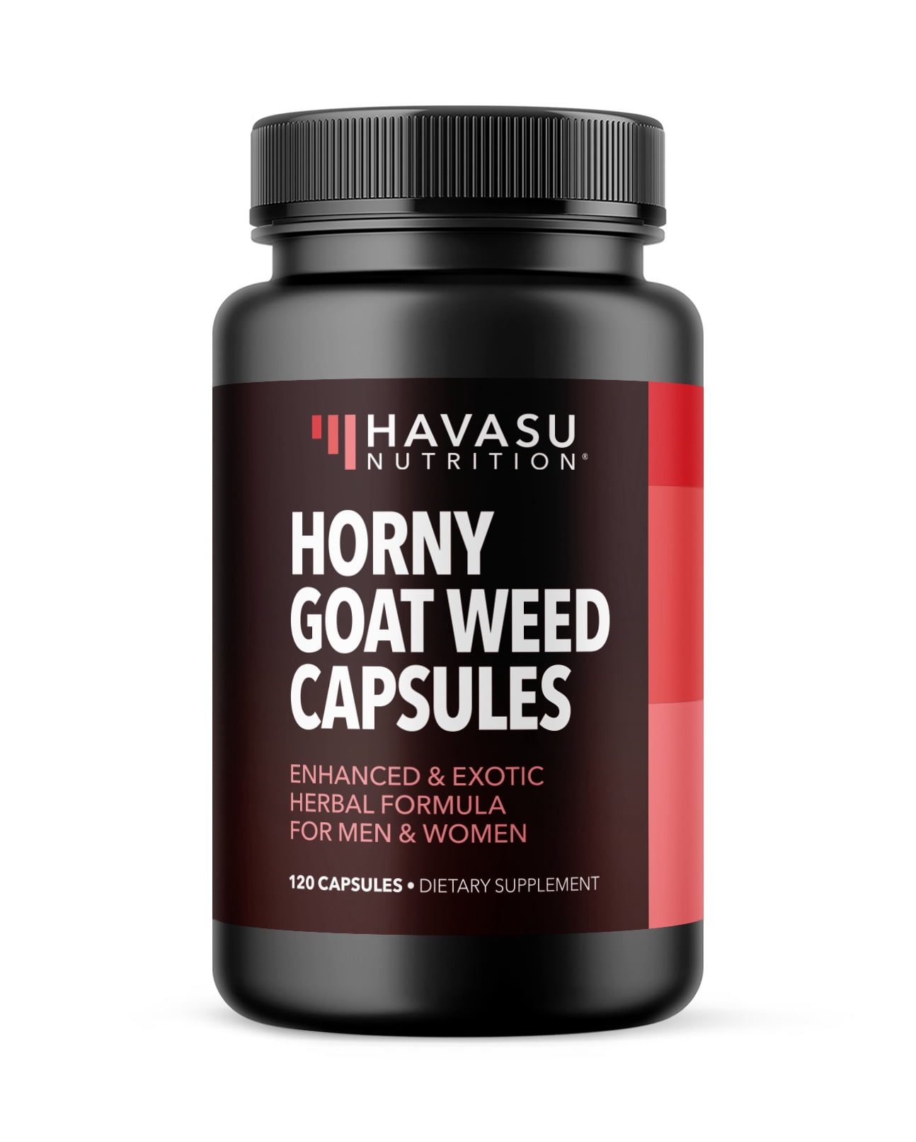 Havasu Nutrition Horny Goat Weed Supplement with Tongkat Ali for Men and Women, 120 Capsules