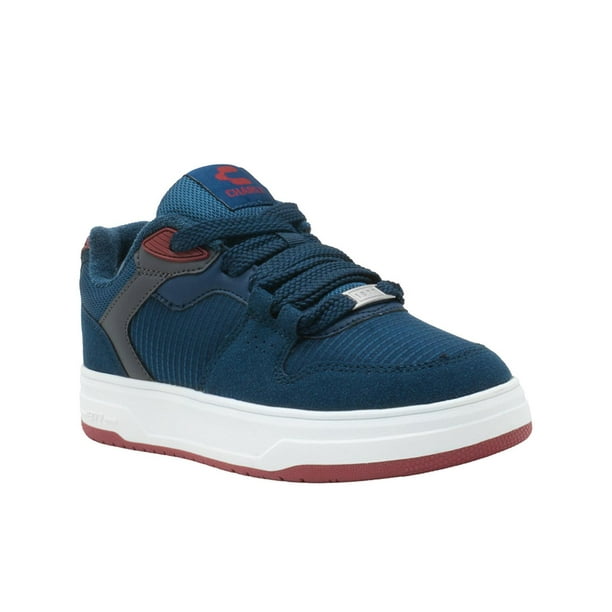 Tenis Urbano Casual Para Hombre Charly® Color Marino Rojo azul marino 25.5