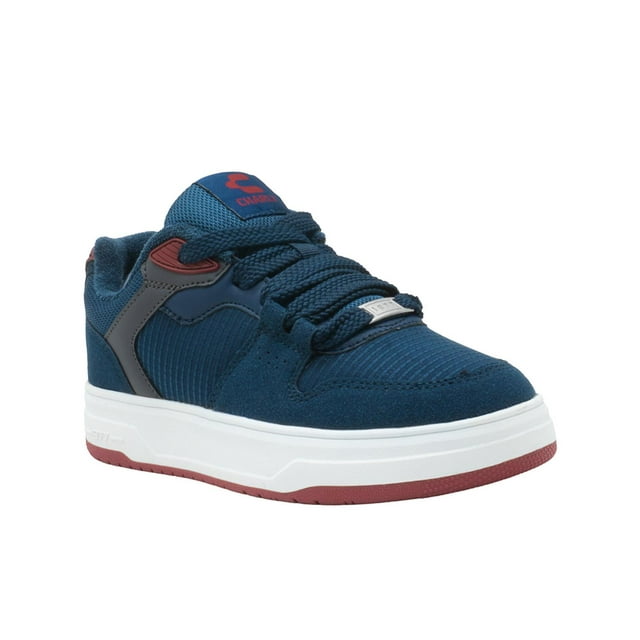 Tenis Urbano Casual Para Hombre Charly® Color Marino Rojo azul marino 28.5