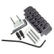 thumbnail image 5 of Puente de Tremolo de sillín de rodillo Yuyangstore Negro para Guitarra Eléctrica, 5 of 7