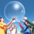 thumbnail image 4 of Oversized Inflatable Ball Toy Tpr Bubbles Inflate Cute Balls Water Injection Ball Play Water Toys  Pink 60-70CM, 4 of 6