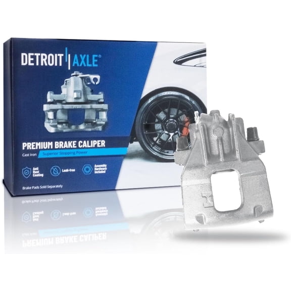Detroit Axle - Front Right Brake Caliper for 2000-2004 Ford Focus