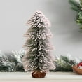 thumbnail image 6 of SSZMDLB under $5 Desktop Christmas Tree, Mini Spray Cedar Needle Tower Tree, Small Tabletop Xmas Decor, Festive Indoor Holiday Decoration, Office Home Decor, 6 of 6