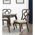thumbnail image 4 of Pemberly Row Chateau Brown Upholstered Wood Side Chairs - Set of 2, 4 of 6