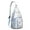 Sky-blue-14, variant on Botanical Toile Sling Backpack – French Country Meets Tropical Jungle Print, Stylish Crossbody Bag