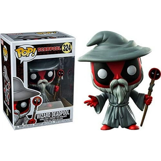Funko Pop Marvel: Figura coleccionable de Wizard Deadpool, Multicolor
