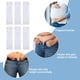 thumbnail image 3 of Sonducket Extensor de pantalón de maternidad, 6 piezas, elástico profesional, ajustable, soporte para pantalón, cinturón, expansor de Prendas para la parte inferior del cuerpo, 3 of 6