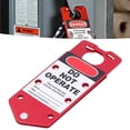 thumbnail image 4 of Lock Lockout Tagout Hasp, Lockout Hasp Repeatable Label Point Controlled Splicing  for Workshop for Gate Valve for Adult, 4 of 8
