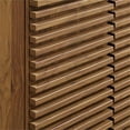 thumbnail image 5 of Maklaine Contemporary Wood Bathroom Vanity in Walnut and White, 5 of 13