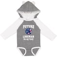 thumbnail image 3 of Inktastic Future Lineman Like Daddy Boys Long Sleeve Baby Bodysuit, 3 of 5