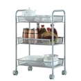 thumbnail image 1 of SalonMore Rayonnage Rack 3 Niveau Roulant Cuisine Garde-Manger Rangement Utilitaire Panier, 1 of 7