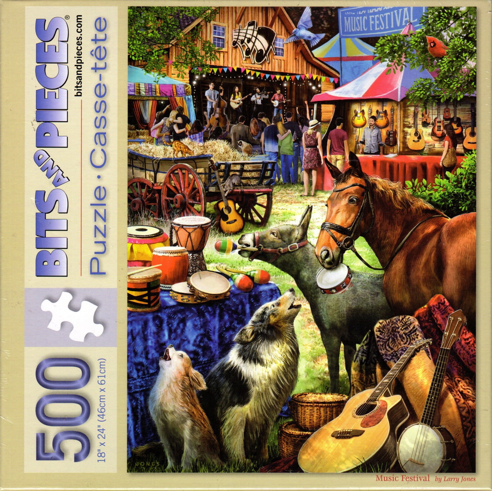 White Mountain 500 Piece Jigsaw Puzzle -Classic Signs