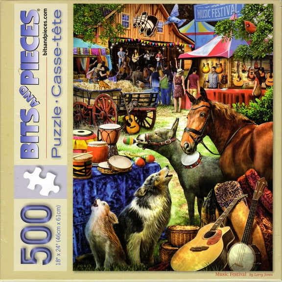 Music Festival 500 Piece Puzzle