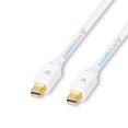 thumbnail image 2 of SatelliteSale Mini DisplayPort a Mini DisplayPort DP Cable Macho a macho Cordón blanco de PVC (6 pies) SatelliteSale Cable de DisplayPort, 2 of 6