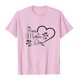 thumbnail image 4 of Tops de Manga Corta de Verano para las Mujeres Imprimir Blusa de Cuello Redondo, Moda Ligera de Poliéster Spandex, 4 of 4