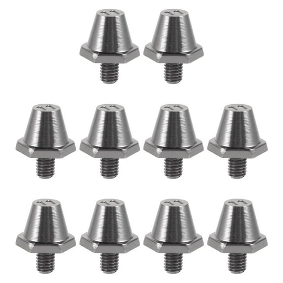FRCOLOR 10pcs Professional Sports Shoes Spikes Sprinting Shoes Nails Sports Shoes Cleats Replacement Studs (M5)