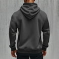 thumbnail image 3 of Hooded Jackets for Men Raglan Sleeve Men's Sporty Hooded Jacket with Multiple Pockets, 3 of 8